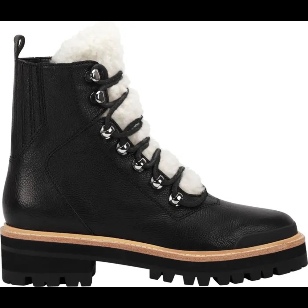 Like New, Marc Fisher Shearling Boot
